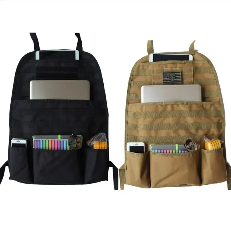 Outdoor Hunting Gear Storage - Multifunktionaler Molle-Autositz-Rückenorganizer, taktische Aufbewahrungstasche, Outdoor-Jagdausrüstungstasche, mehrere