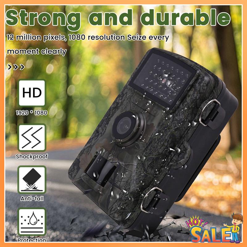 Trail Camera Infrared - AB68 Infrarot-Nachtsichtkamera 2,0 Zoll TFT HD-Display